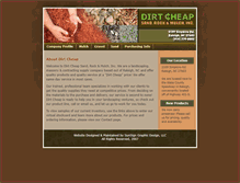 Tablet Screenshot of dirtcheapnc.com